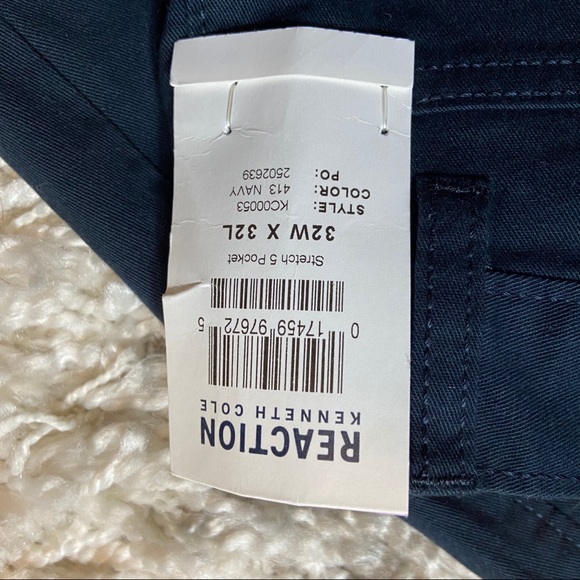 Kenneth Cole Reaction 32x32 Pants Chinos Casual - Picture 5 of 6